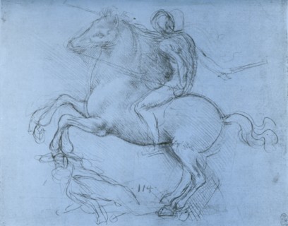 Study for the Sforza Monument, c1488-1493 (1954).Artist: Leonardo da Vinci