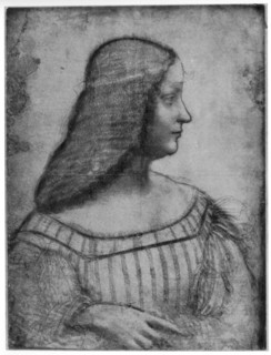Portrait of Isabella d'Este, 1500 (1954).Artist: Leonardo da Vinci