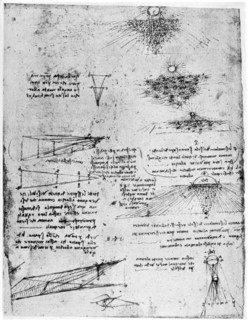 Reflections of the sun on water, late 15th or early 16th century (1954). Artist: Leonardo da Vinci