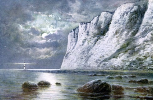 'Beachy Head, Sussex', 1924-1926.Artist: JW Gozzard