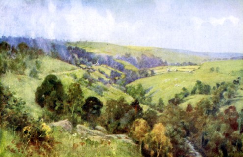 'On the Hills near Harrogate, Yorkshire', 1924-1926.Artist: George F Nicholls