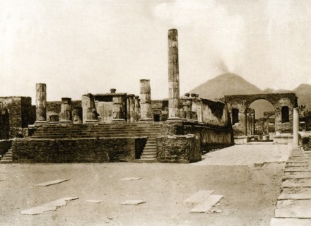 Tempio di Giove, Pompeii, Italy, c1900s. Creator: Unknown.