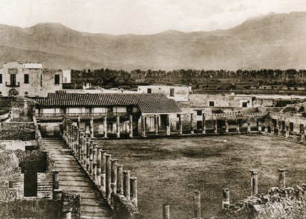 Caserma dei glagiatori, Pompeii, Italy, c1900s. Creator: Unknown.