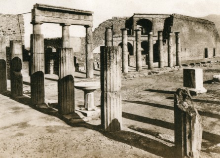 Foro triangolare, Pompeii, Italy, c1900s. Creator: Unknown.