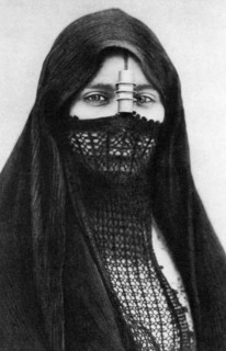 A portrait of an Egyptian woman, c1920s. Artist: Unknown