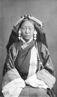 A Tibetan woman, c1910. Artist: Unknown