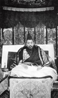 Thubten Gyatso (1876-1933), the 13th Dalai Lama of Tibet, c1910. Artist: Unknown