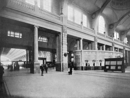 Interior of Retiro Raiway Station, Buenos Aires, Argentina. Artist: Unknown
