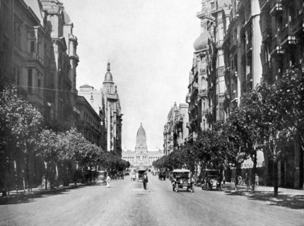 Avenida de Mayo (May Avenue), Buenos Aires, Argentina. Artist: Unknown