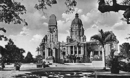 War Memorial and City Hall, Durban, South Africa. Artist: Unknown