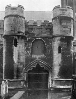 The porch, Holbeach Church, Lincolnshire, 1924-1926. Artist: Valentine & Sons