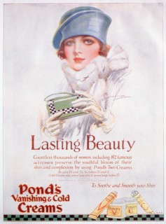 Pond's Cream advert, 1927. Artist: Unknown
