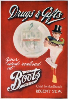 Advert for Boots the Chemists, 1913. Artist: Unknown