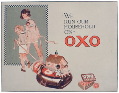 Oxo advert, 1922. Artist: Unknown