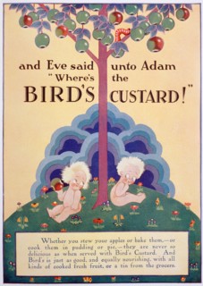 Bird's Custard advert, 1928. Artist: Unknown