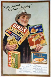 Advert for Bird's foods, 1920. Artist: Unknown