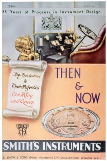 Advert for Smith's Car Instruments, 1935. Artist: Unknown
