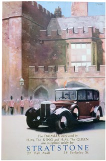 Advert for Stratstone car retailers, 1935. Artist: Unknown