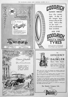 An advertising page in the Illustrated London News, Christmas, 1916. Artist: Unknown