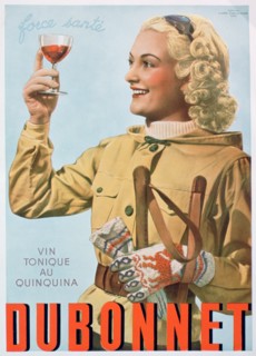 Advert for Dubonnet tonic wine, 1938. Artist: Unknown