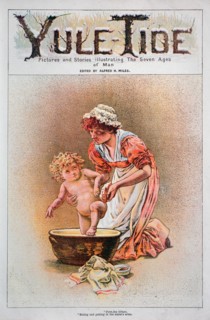 Illustration from Yuletide, 1882. Artist: Unknown
