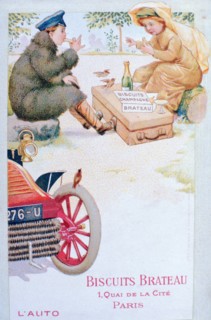 Advert for Biscuits Brateau, c1900s. Artist: Unknown