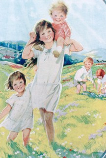 Advert for Wright's coal tar soap (detail), 1920s. Artist: Unknown