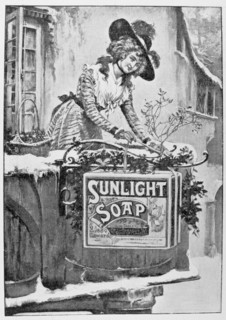 Advert for Sunlight soap, 1903. Artist: Unknown