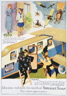Sunlight soap advert, 1919. Artist: Unknown