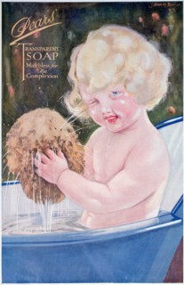 Pears soap advert, 1920. Artist: Unknown