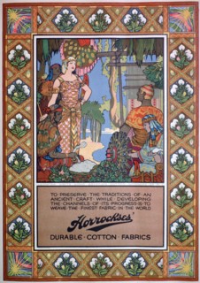 Advert for Horrockses' fabrics, 1920. Artist: Unknown