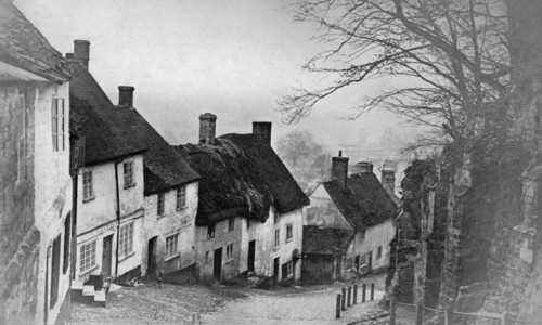 Gold Hill, Shaftesbury, Dorset, 1924-1926.Artist: Judges