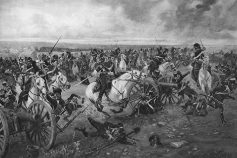 Battle of Waterloo, 1815. Artist: Unknown