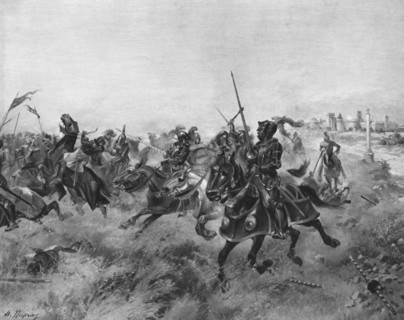 The Battle of the Spurs, 1513. Artist: Unknown