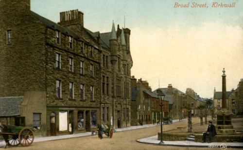 Broad Street, Kirkwall, Orkney, Scotland, 20th century. Artist: Unknown