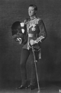 Edward, Prince of Wales, in army uniform, 1920s(?). Creator: Raphael Tuck & Sons.