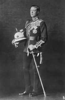 Edward, Prince of Wales, in army uniform, 1920s(?). Creator: Raphael Tuck & Sons.