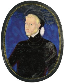 Portrait of a man, enamel, painted on copper, 16th century, (1931). Artist: Leonard Limosin