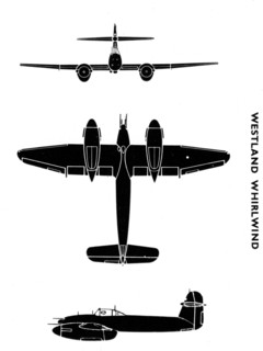 Westland Whirlwind, 1941. Artist: Unknown