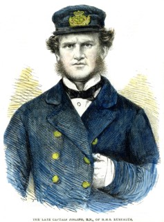 Captain Josling, of HMS 'Euryalus', 1863. Artist: Unknown