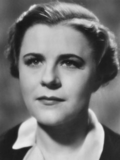 Paula Wessely, Austrian actress and film star, 20th century. Artist: Unknown