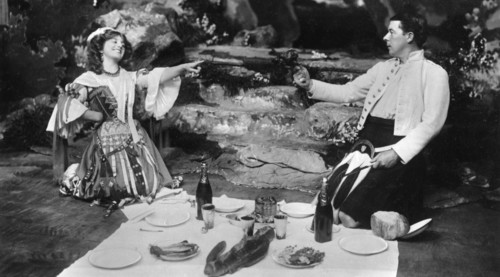 Ellaline Terriss and Seymour Hicks in The Gay Gordons, c1907. Artist: Unknown