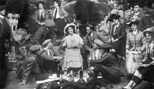 Performance of The Gay Gordons, c1907. Artist: Unknown