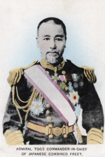Admiral Togo, Commander-in-chief of Japanese Combined Fleet, c1903-1905. Artist: Unknown