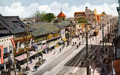 Sakaemachi Street, Nagoya, Japan, 20th century(?). Artist: Unknown