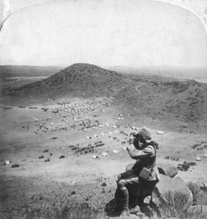 Looking into the Orange Free State, Boer War, South Africa, 1900.Artist: Underwood & Underwood