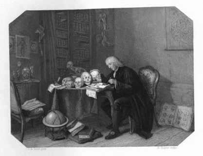 Petrus Camper, Dutch anatomist, anthropologist and a naturalist, c1870. Artist: H Sluyter