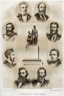 Australian explorers, 1879. Artist: McFarlane and Erskine