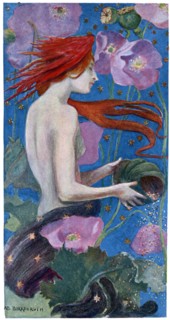 'The Promise of Sleep', 1898.Artist: A Birkenruth