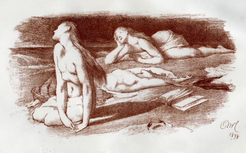 'The Dreamers', 1898.Artist: Georges McCulloch